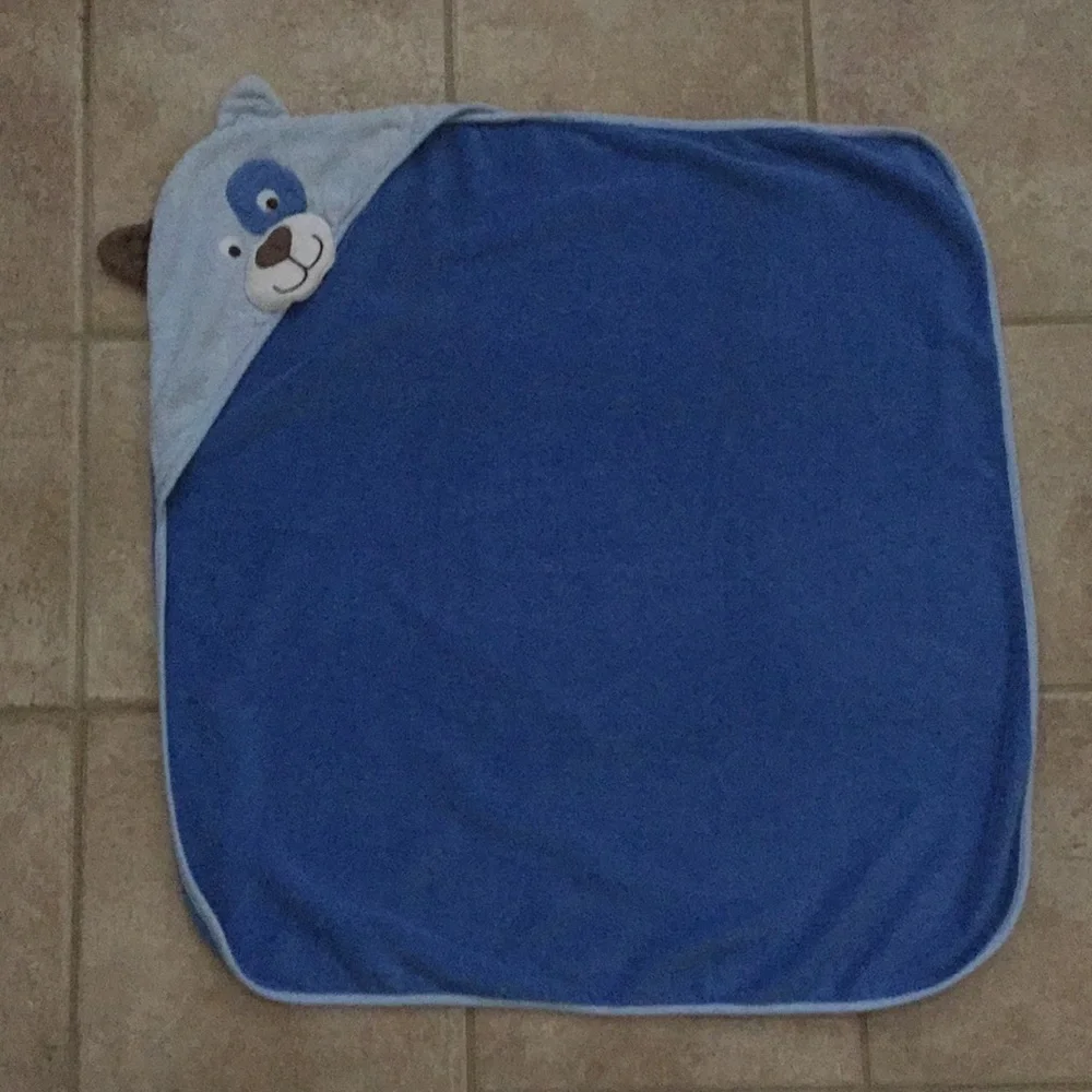 Carter's Dog Hooded Bath Towel and Washcloths